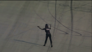 NASCAR Driver Wrecks, Goes Out On The Track To Yell At Somebody